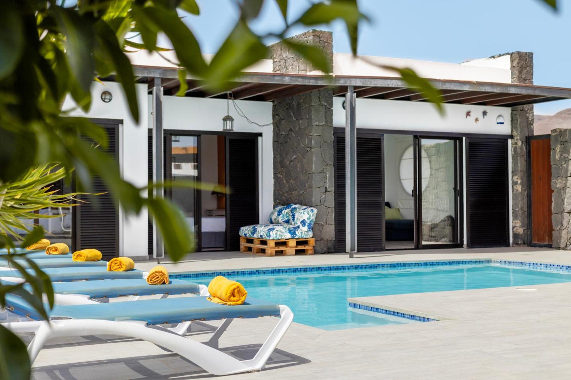 3 Bedroom Villa With Private Pool Close To Papagayo Beach Playa Blanca  Bagian luar foto